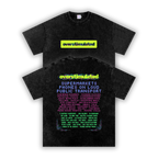 Overstimulated | Oversized Washed Tee | Black