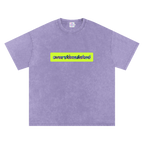 Overstimulated | Oversized Washed Tee | Lilac