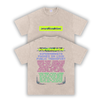 Overstimulated | Oversized Washed Tee | Natural