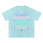 SLAY-DHD | Oversized Washed Tee | Ocean