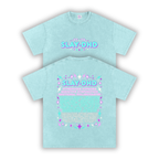 SLAY-DHD | Oversized Washed Tee | Ocean